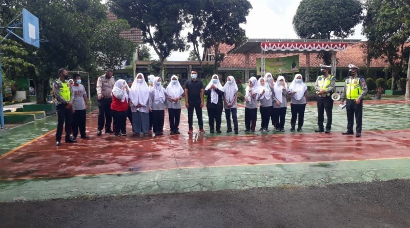 Satlantas Polresta Tangerang Berikan Edukasi Berlalu Lintas di MAN 1 Kabupaten Tangerang