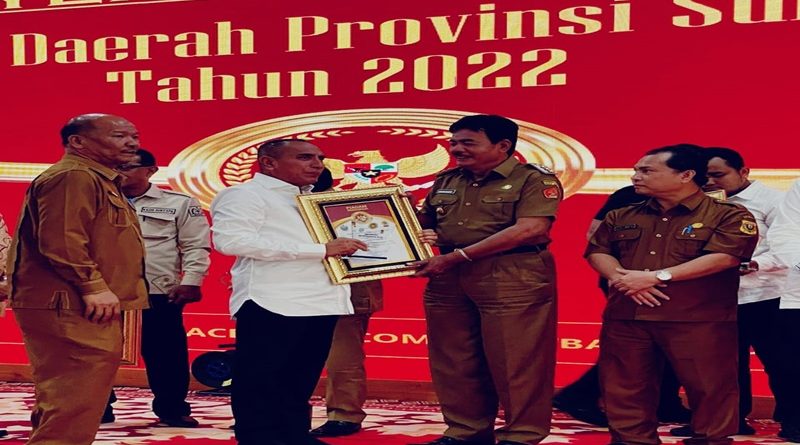 Kabupaten Nias Barat Raih Kejuaraan Lomba Inovasi Daerah Provinsi Sumatera Utara Tahun 2022
