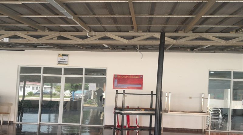 Belum Penuhi Perizinan, Satpol PP Kota Tangerang Segel Tempat Usaha Rumah Duka Family Care Krematorium Pawibana Di RSUP Sitanala