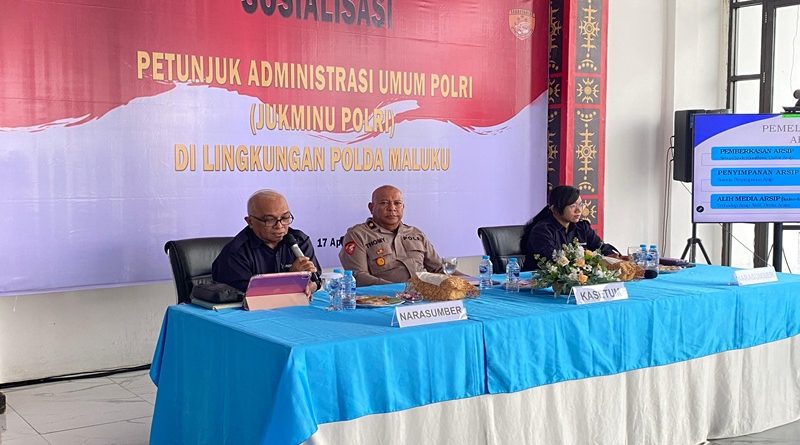 Dorong Digitalisasi Arsip, Polda Maluku Sosialisasikan Jukminu Polri 2026