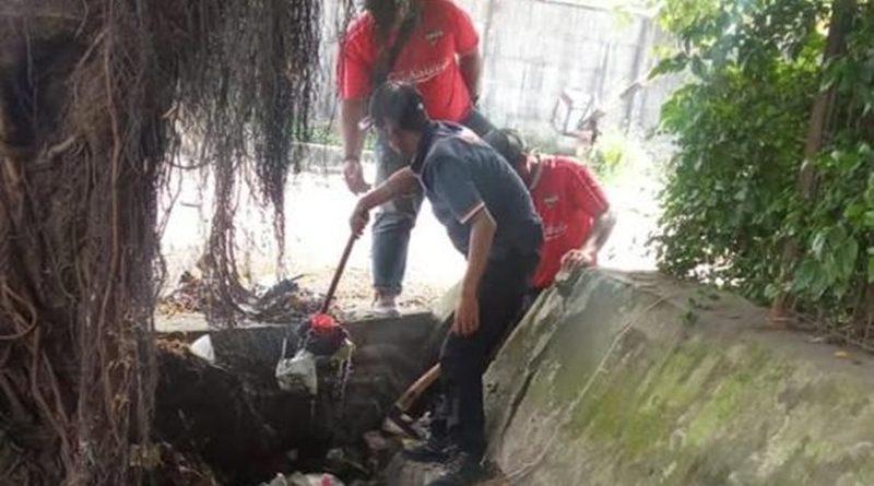 Normalisasi Drainase Rutin, Kecamatan Karawaci Perkuat Antisipasi Banjir