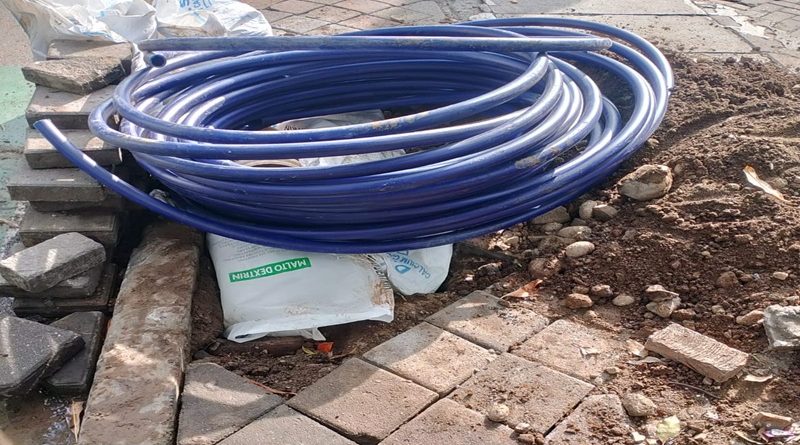 Di Duga Rusaknya Trotoar Ada Galian Viber Oftik Pendor CV Atau PT Yang Tidak Bertanggung Jawab