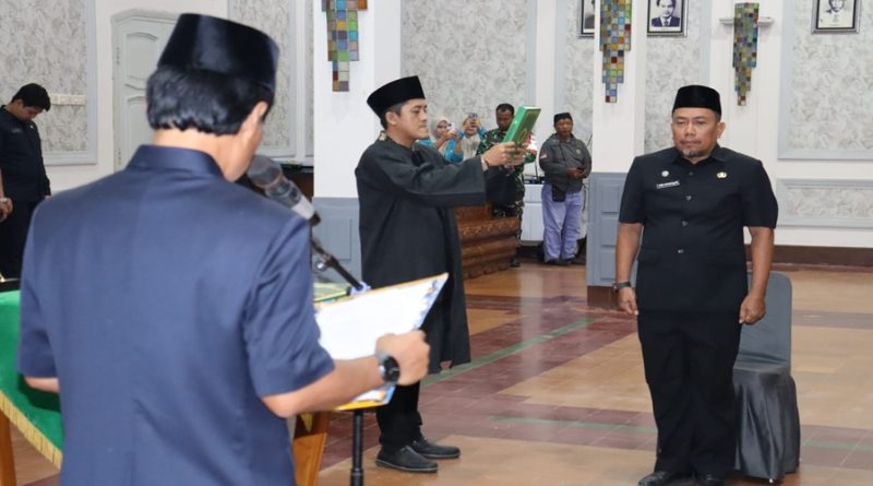 Pelantikan Pj Sekretaris Daerah, Wali Kota Dorong Akselerasi Kinerja dan Sinergi Birokrasi