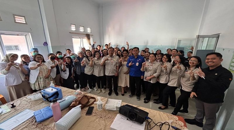 Pemkab Humbahas Hadiri Sosialisasi dan Kick Off Vaksinasi MR bagi Tenaga Medis dan Tenaga Kesehatan di RSUD Doloksanggul