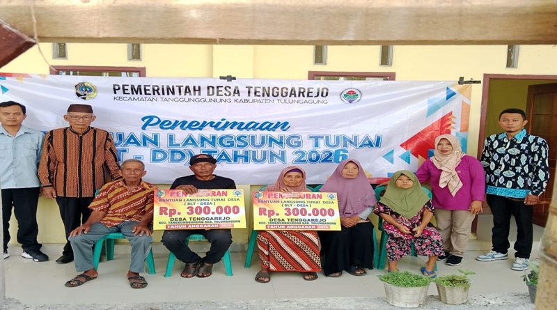 Penyaluran BLT DD tahap Dua Desa Tenggarejo tahun 2026